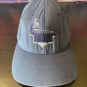 FlexFit Navy Blue Ship Embroidered Coastal Marine Services Cap size L/XL